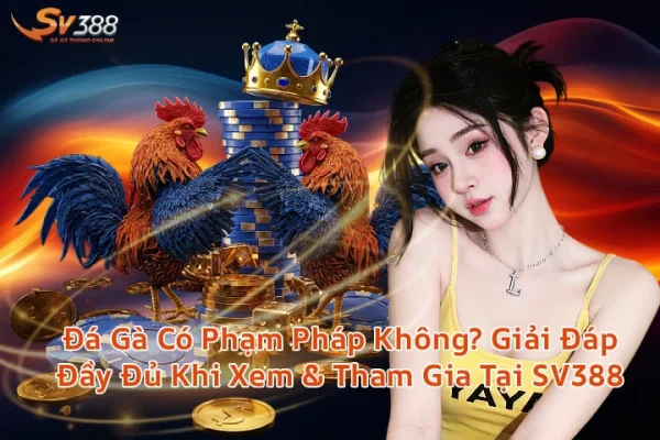 Đá Gà Có Phạm Pháp Không Giải Đáp Đầy Đủ Khi Xem Tham Gia Tại SV388