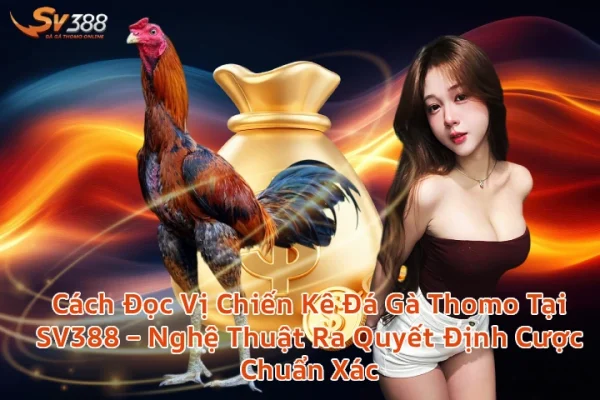 Cách Đọc Vị Chiến Kê Đá Gà Thomo Tại SV388 Nghệ Thuật Ra Quyết Định Cược Chuẩn Xác